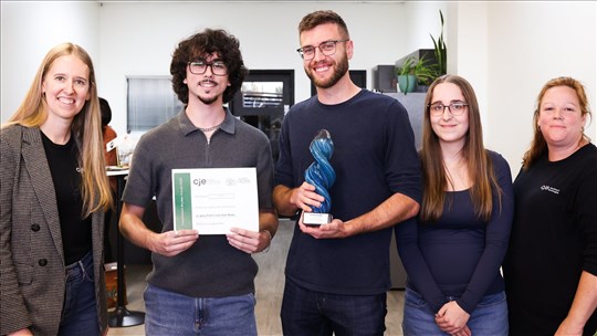 Le CJE-VS dévoile l'entreprise gagnante du concours: Le plus fort c'est mon boss !