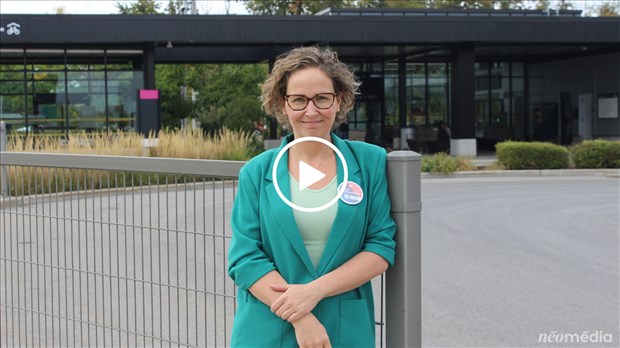 EN VIDÉO | Rencontre avec Karine Lechasseur candidate à la mairie de Vaudreuil-Dorion