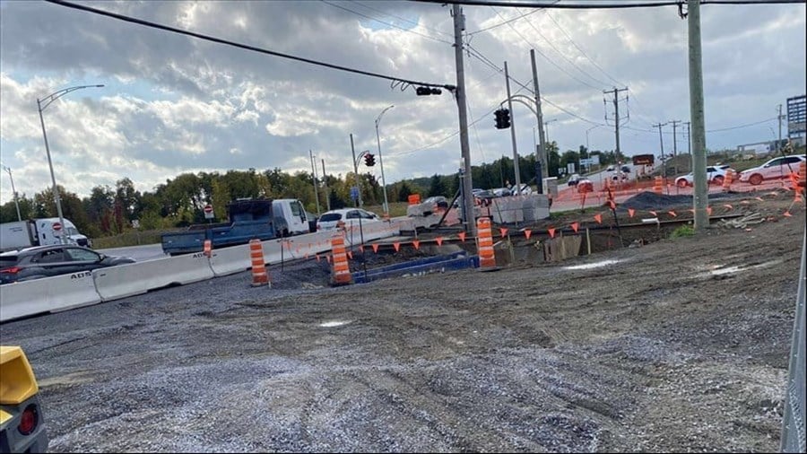 Fermeture complète de la route 340 à Vaudreuil-Dorion