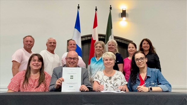 Une nouvelle convention collective signée à Terrasse-Vaudreuil