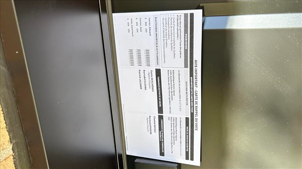 ÉLECTIONS 2025: distribution des avis d’inscription à la liste électorale