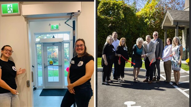 Des aménagements qui facilitent l'accessibilité de la Maison de la Famille 