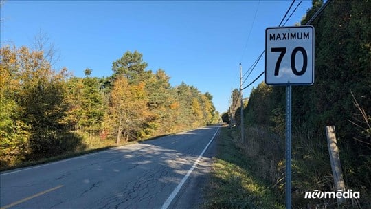 La nouvelle vitesse en vigueur dès lundi sur le chemin Saint-Dominique 