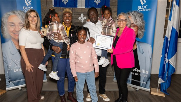 Un accueil bien réussi selon la députée