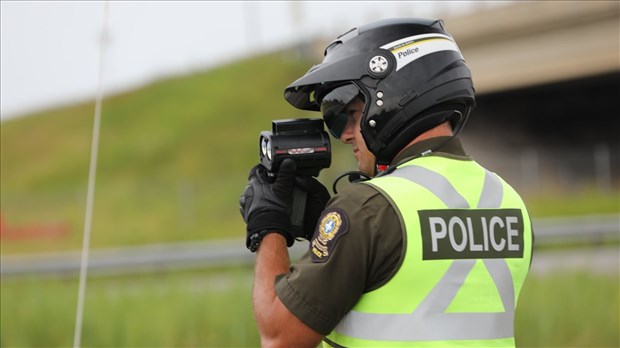 Infraction à Coteau-du-Lac : 138 km/h dans une zone limitée à 70 km/h