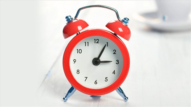 On change l'heure cette fin de semaine 