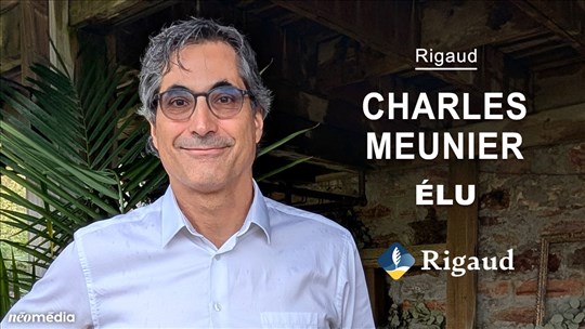 Charles Meunier élu à Rigaud 