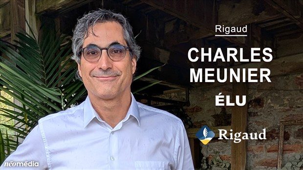 Charles Meunier élu à Rigaud 