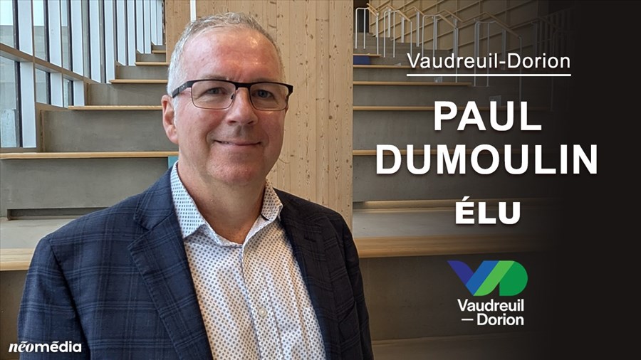 Paul Dumoulin est le nouveau maire de Vaudreuil-Dorion