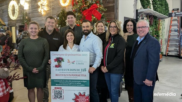 La 15e édition de la campagne de poinsettias est officiellement lancée 