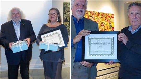 Deux lauréats pour le Prix annuel du Mérite patrimonial