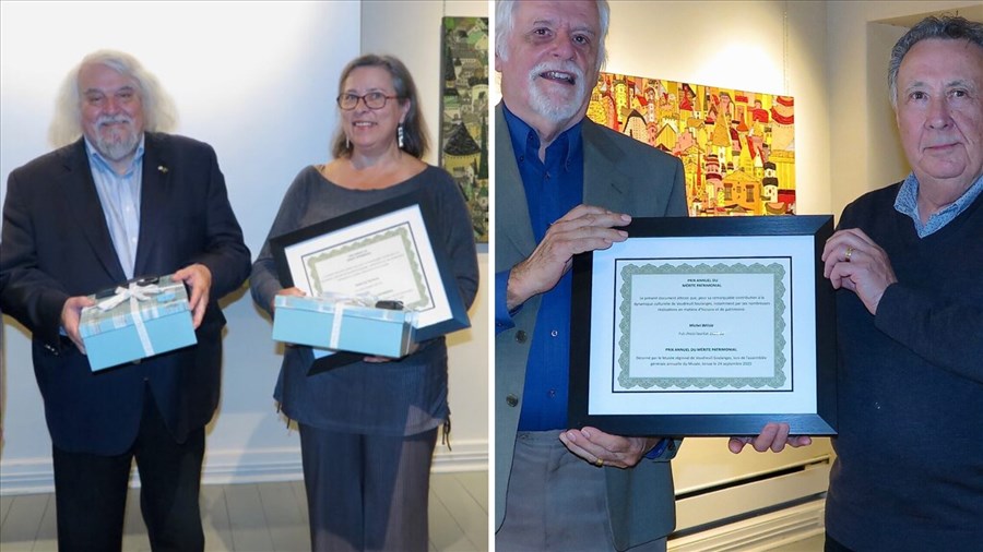 Deux lauréats pour le Prix annuel du Mérite patrimonial