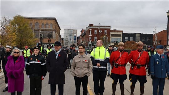 Une cérémonie du Souvenir touchante à Salaberry-de-Valleyfield 