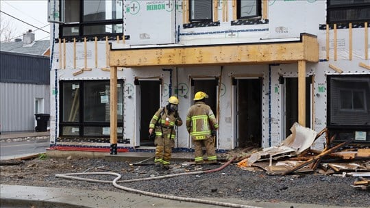 Les sapeurs de Vaudreuil-Dorion et Coteau-du-Lac en renfort 