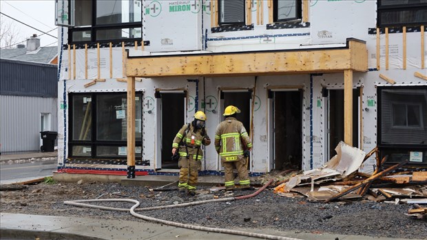 Les sapeurs de Vaudreuil-Dorion et Coteau-du-Lac en renfort 