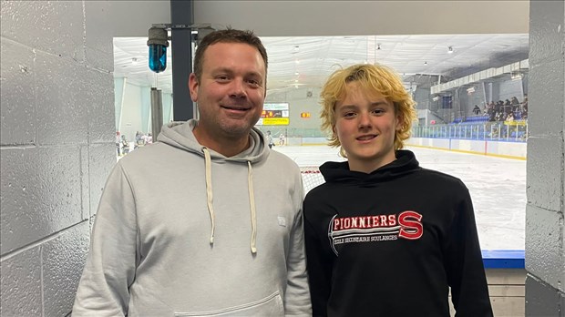 Mathieu Benoît honoré au Centre sportif Soulanges