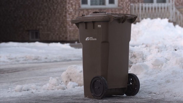Bac brun: retour à la collecte aux deux semaines pour la période hivernale 