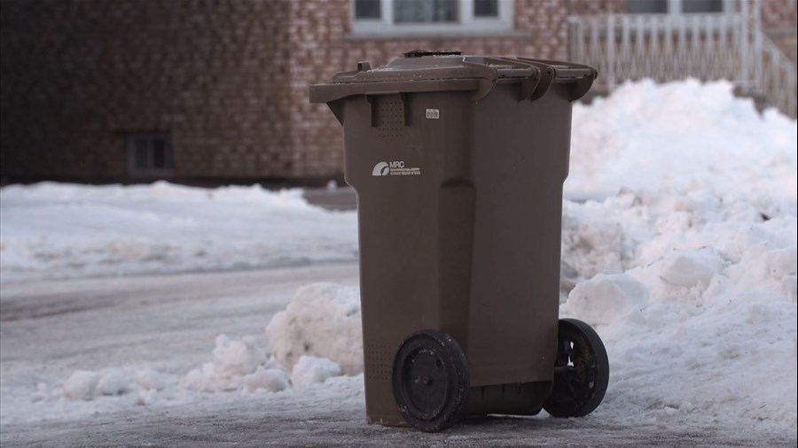 Bac brun: retour à la collecte aux deux semaines pour la période hivernale 