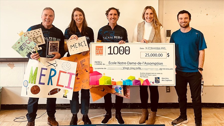 L’école Notre-Dame-De-L'Assomption reçoit 25 000$