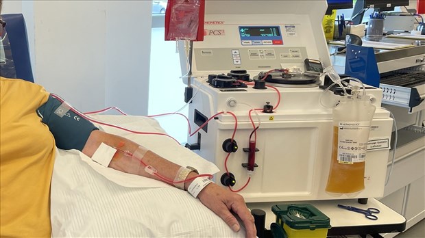 Héma-Québec tiendra une collecte de sang aux Cèdres le 10 décembre