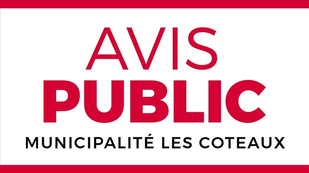 Avis Public : résumé du plan d'urbanisme
