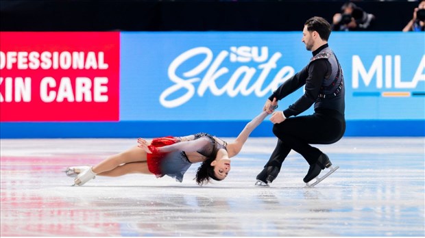 Patinage artistique: une sixième place pour Stellato-Dudek et Deschamps