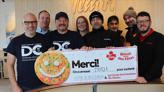 Le Centre de Rêve Dorion reçoit près de 10 000 $