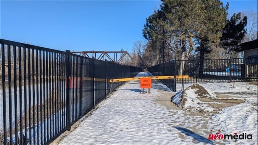 Coteau-du-Lac paie une troisième facture au Canadien National 