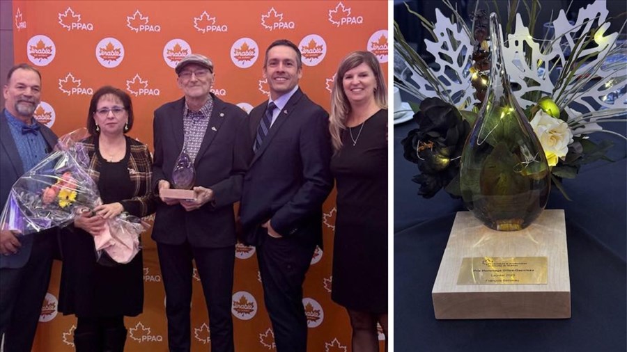 Un producteur acéricole de Sainte-Marthe reçoit le Prix Hommage Gilles-Gauvreau 
