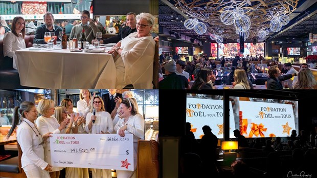 La communauté de Vaudreuil solidaire pour la Fondation Un Noël pour tous