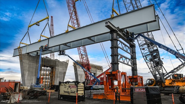 Pont-de-l'Île-aux-Tourtes: un bel avancement du chantier en 2025 
