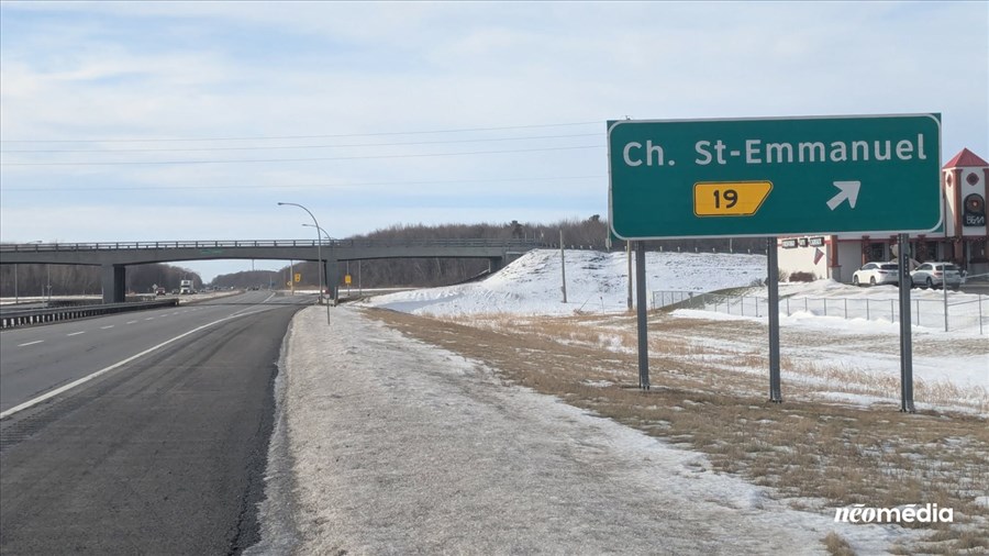 Fermeture de nuit d'une voie de l'autoroute 20 Ouest à Coteau-du-Lac