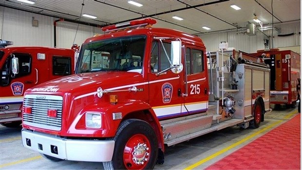 Un feu de garage occupe une cinquantaine de sapeurs ce jeudi en soirée 