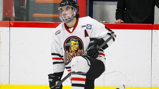 Une défaite pour les Braves de Valleyfield avant la pause des Fêtes 