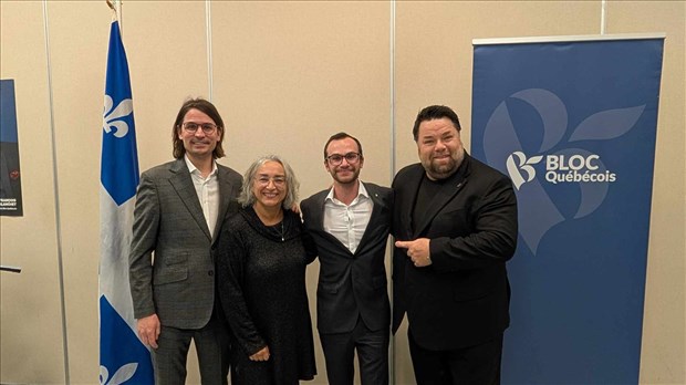Christopher Massé officialise sa candidature pour le Bloc québécois