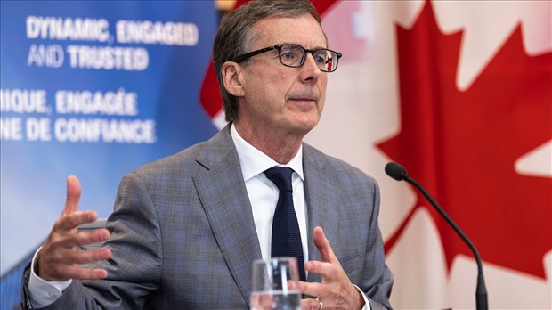 La Banque du Canada établit son taux directeur à 2,75%