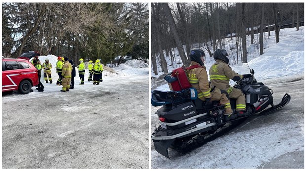 Exercice de sauvetage d’envergure sur le mont Rigaud
