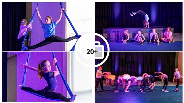 Festi-Cirque: retour en images sur le spectacle de l'école de l'Épervière 