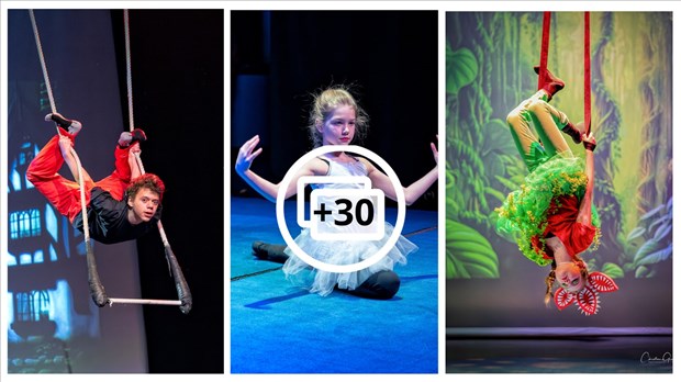 Festi-Cirque: Retour sur les prouesses des élèves des Étriers