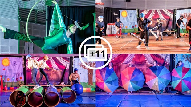 Festi-Cirque: retour en images sur le spectacle de Notre-Dame-de-Lorette 