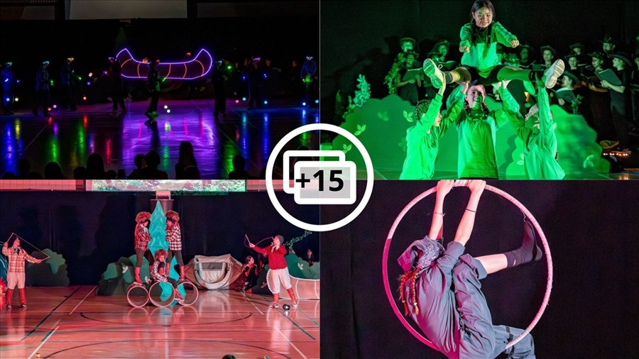 Festi-Cirque: retour en images sur le spectacle de l'école Sainte-Madeleine 
