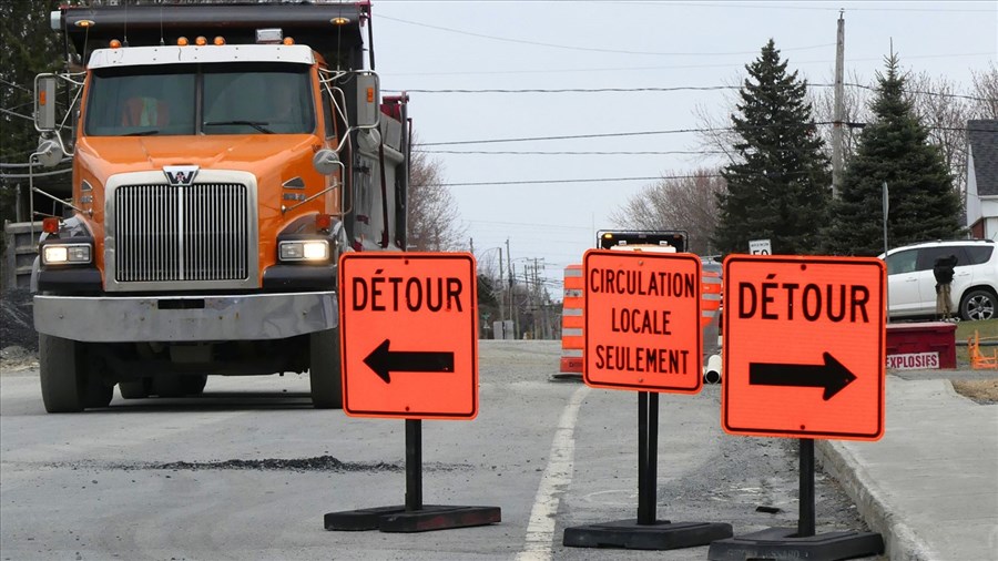 Fermeture complète d’une portion de la rue Saint-Michel 