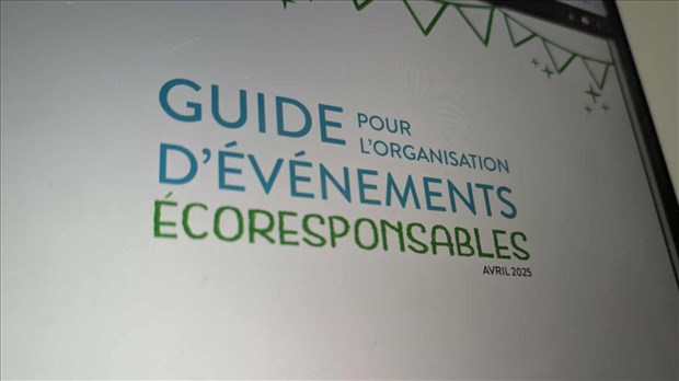 Lancement d'un guide pour l’organisation d’événements écoresponsables