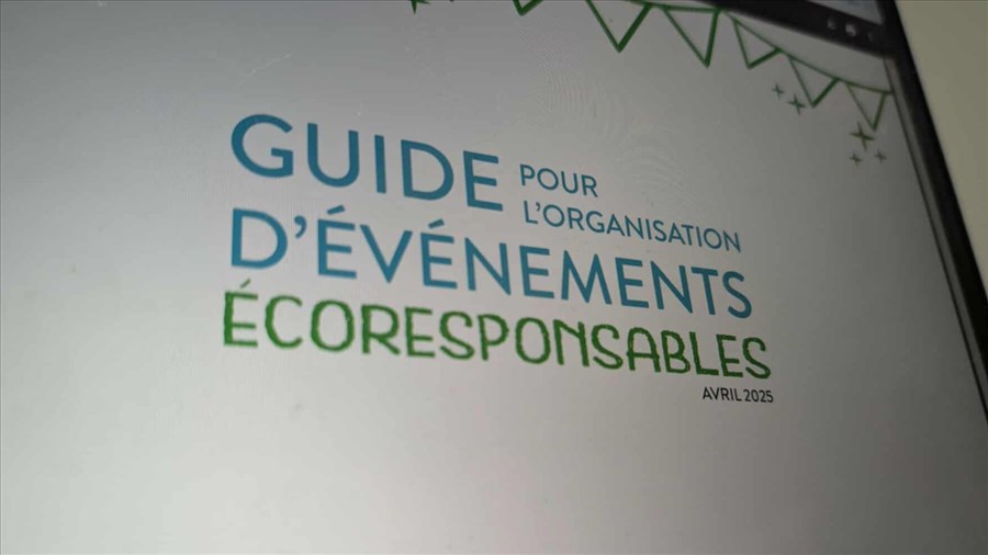 Lancement d'un guide pour l’organisation d’événements écoresponsables