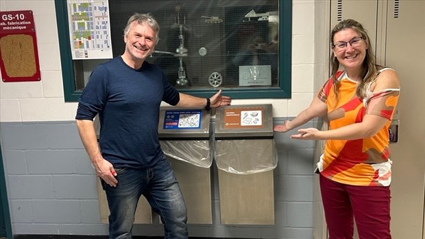 Le compost au cœur des actions du Cégep de Valleyfield