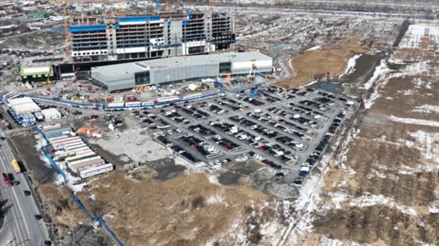 Hôpital de Vaudreuil-Soulanges: le printemps propulse les travaux