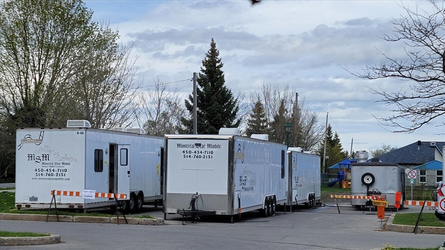 Tournage de la série Dérive à Notre-Dame-de-l’Île-Perrot