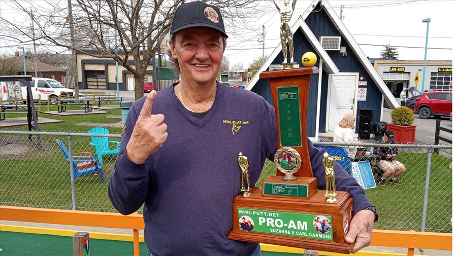 Carl Carmoni, infatigable ambassadeur du Mini-Putt