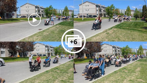 Inspiré par l'initiative, le Manoir Harwood tient sa marche intergénérationnelle 