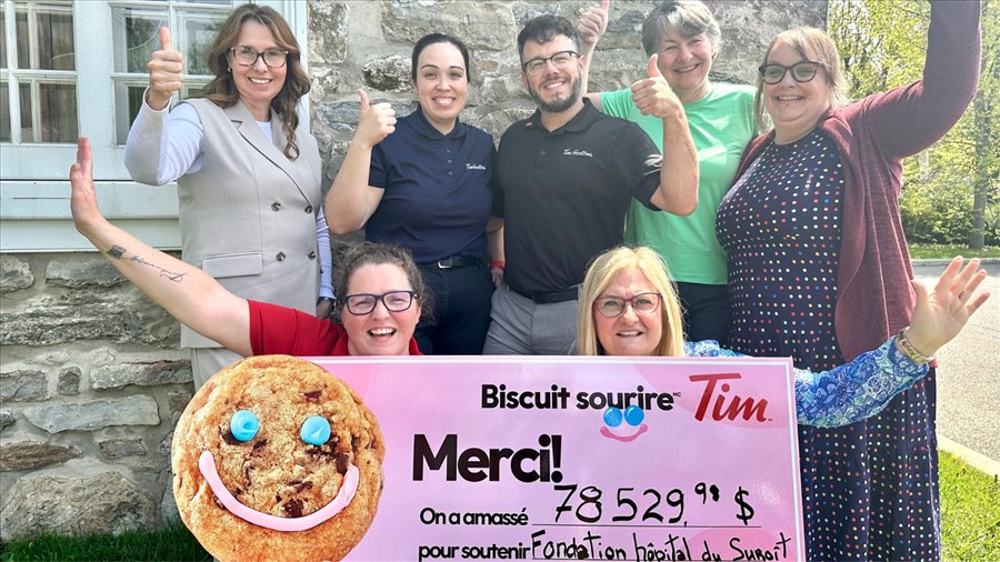 Biscuits Sourire: Une campagne record pour la Fondation de l’Hôpital du Suroît
